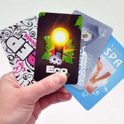 Carte de visite PVC